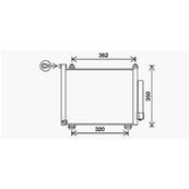 Condenseur de Climatisation pour OPEL AGILA 2000-2008, OEM: 09214335, Neuf