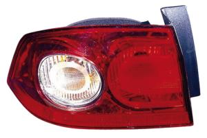 Feu arrière gauche extérieur pour RENAULT LAGUNA II Phase 2, 2005-2007, rouge, Neuf