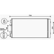 Condenseur de Climatisation pour RENAULT MÉGANE III ph.1 2008-2012, OEM: 921000294R, Neuf