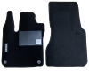 Kit 2 Tapis de sol Auto pour SMART FORTWO (W453) depuis 2014, avec sigle SMART et clips, Neuf