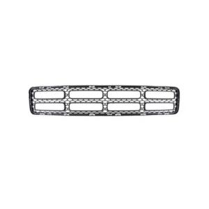 Grille centrale pare-chocs avant pour FIAT PANDA 4X4/NAT. POW. depuis 2013, noire, Neuve