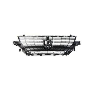 Grille de calandre pour PEUGEOT 308 III phase 1 depuis 2021, noire structurée, avec bords chromés, Neuve