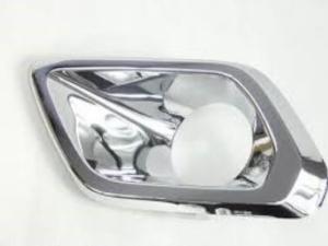 Cadre antibrouillard gauche pour DACIA SANDERO STEPWAY II phase 2 de 2016 à 2020, chromée, Neuve