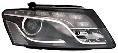 Phare Optique avant droit pour AUDI Q5 I ph. 1 2008-2012, XENON DS3, feu de jour à led, Neuf