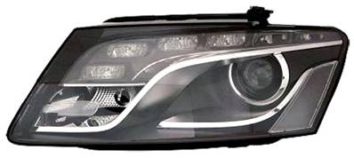 Phare Optique avant gauche pour AUDI Q5 I ph. 1 2008-2012, XENON DS3, feu de jour à led, Neuf