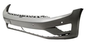 Pare chocs avant pour VOLKSWAGEN GOLF VII SPORTSVAN phase 1 2014-2016, avec trous PDC, supports, cache crochet, empreintes aide stationnement, Neuf à peindre