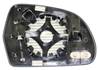 Miroir Glace rétroviseur gauche pour AUDI A4 IV ph. 2 2012-2015, dégivrant, asphérique, Neuf