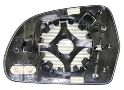 Miroir Glace rétroviseur droit pour AUDI A4 IV ph. 2 2012-2015, dégivrant, à clipser, asphérique