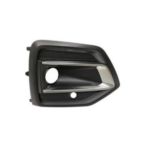 Grille droite de pare-chocs avant pour AUDI Q5 II phase 2 depuis 2021, noire gaufrée, Neuve