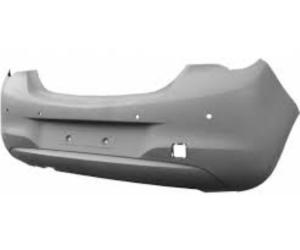 Pare chocs arrière pour OPEL CORSA E 2015-2019, 4 trous PDC, Neuf à peindre