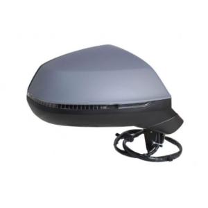 Rétroviseur droit pour AUDI Q5 II phase 2 depuis 2021, électrique, chauffant, rabattable électriquement, avec feu clignotant, BLIS, 12 PIN, Neuf à peindre