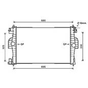 Radiateur de refroidissement moteur pour CITROËN DS4 2011-2015, OEM: 00001330Z2, Neuf
