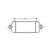 Intercooler pour FORD TRANSIT Mk7 2006-2014, OEM: 1423732, Neuf