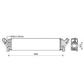 Intercooler pour MAZDA 3 III ph.1 2013-2016, OEM: SH0113565C, Neuf