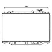 Radiateur de refroidissement moteur pour MAZDA CX-5 I 2012-2017, OEM: SH0215200A, Neuf