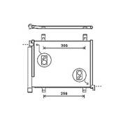 Condenseur de Climatisation pour VOLKSWAGEN Up 2012-2016, OEM: 1S0820411B, Neuf