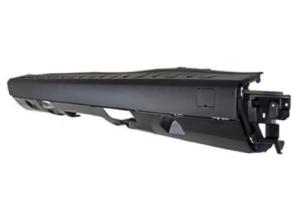 Pare chocs arrière inférieur pour RENAULT KANGOO III phase 1 depuis 2021, noir gaufré, Mod. VAN, Neuf