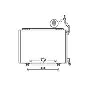 Condenseur de Climatisation pour FORD B-MAX depuis 2012, OEM: 1818911, Neuf