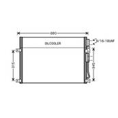 Condenseur de Climatisation pour JEEP GRAND CHEROKEE 2005-2010, OEM: 55116928, Neuf