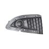 Grille de calandre droite pour LANCIA YPSILON II ph. 1 2011-2015 avec sièges antibrouillard fermée, noire, Neuve