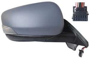 Rétroviseur droit pour RENAULT KANGO III phase 1 depuis 2021, électrique, chauffant, avec feu, avec sonde, asphérique, 10 broches, BLIS, Neuf