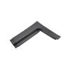 Moulure longeron de porte droite pour OPEL MOKKA I 2013-2016, partie arrière, noire gaufrée, Neuve