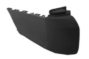 Crosse gauche pare-chocs arrière pour FIAT SCUDO III depuis 2022, noire gaufrée, prédisposition PARK ASSIST, empattement long, Neuve