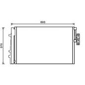 Condenseur de Climatisation pour BMW X3 F25 2010-2015, OEM: 64539216143, Neuf