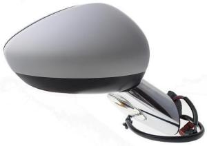 Rétroviseur droit électrique pour CITROËN DS3 2010-2016, rabattable électriquement, feu clignontant, sonde, base chromée, 11 pin, Neuf à peindre