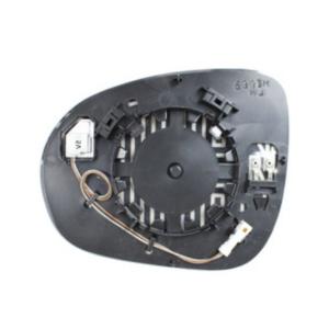 Verre de rétroviseur droit pour FIAT 500X 2018-2023, avec BLIS, convexe, dégivrant, chromé, Neuf