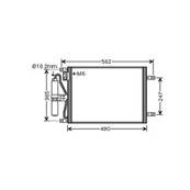 Condenseur de Climatisation pour NISSAN NOTE 2006-2008, OEM: 921009U20B, Neuf