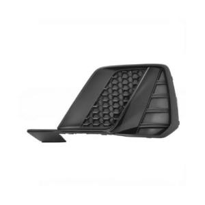 Grille gauche pare-chocs avant pour AUDI A1 II depuis 2018, avec moulure noire brillante, sans siège antibrouillard, traces PDC, Mod. S-LINE, noire, Neuve