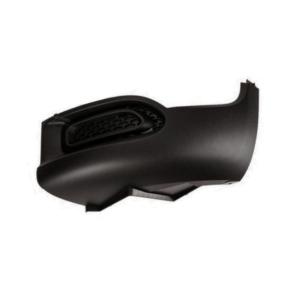 Grille gauche pare-chocs avant pour FIAT PANDA 4X4/NAT. POW. depuis 2013, noire gaufrée, Neuve