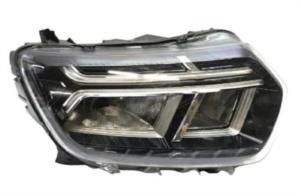 Phare droit pour DACIA DUSTER 2021-2023, Led, avec profilés chromés intérieurs, sans moteur, Neuf