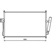 Condenseur de Climatisation pour FORD C-MAX 2010-2015, OEM: 94770907, Neuf