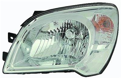 Phare Optique avant gauche pour KIA SPORTAGE 2008-2010, H4, feu clignotant blanc, Neuf