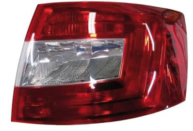 Feu arrière droit pour SKODA OCTAVIA III phase 1 2013-2016, Mod. Berline, Rouge Incolore, Neuf