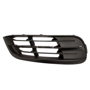 Grille pare chocs avant droit pour BMW Serie 5 F10N, 2013-2016, trous moulure, noire, Neuve