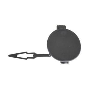 Cache-crochet de remorquage arrière pour PEUGEOT 208 II phase 2 depuis 2023, noir gaufré, Neuf