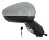 Rétroviseur droit électrique pour CITROËN C3 II phase 2 2013-2016, convexe, dégivrant, avec flèche, sonde de température et base noir, 9pin, Neuf à peindre