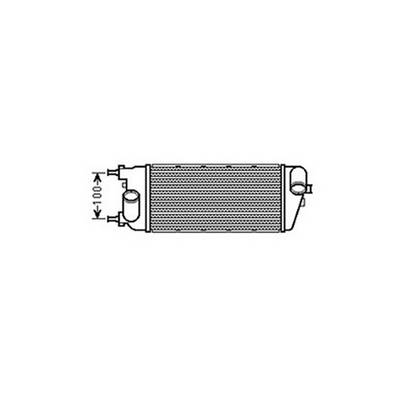 Intercooler pour FIAT 500 ph.1 2007-2015, OEM: 51855481, Neuf