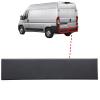 Moulure baguette sur porte arrière droite pour FIAT DUCATO III phase 2, depuis 2014, 82cm, Noire, Neuve