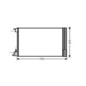 Condenseur de Climatisation pour OPEL INSIGNIA I ph.1 2009-2013, OEM: 13241737, Neuf