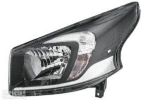 Phare optique avant gauche pour OPEL VIVARO II 2014-2019, H4, avec moteur, Neuf 