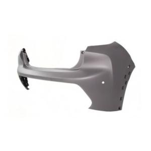 Pare-chocs arrière pour PEUGEOT 208 II phase 2 depuis 2023, avec trous PDC + Supports + PARK ASSIST, trous caméra, Neuf à peindre