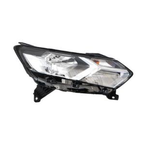 Phare droit pour DACIA JOGGER depuis 2021, électrique, H7+H15, sans moteur, avec profil chromé, Neuf