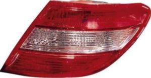 Feu arrière droit pour MERCEDES CLASSE C phase 1 2007-2011 (W204), blanc/rouge, Mod. Berline, Neuf