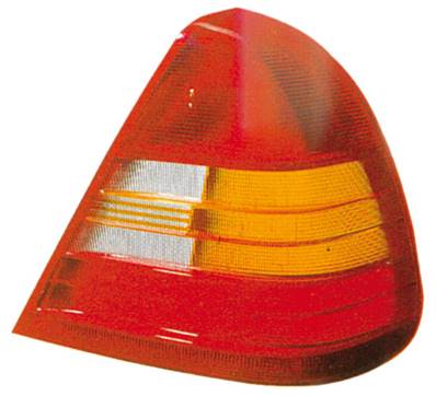 Feu arrière droit pour MERCEDES (W180-202) CLASSE C 1993-1997, orange, Neuf