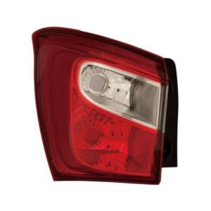 Feu arrière extérieur gauche pour SUZUKI S-CROSS 2013-2016, blanc/rouge, Neuf