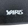 Kit 4 Tapis de sol Auto pour TOYOTA YARIS HYBRID III, 2011-2020, avec sigle YARIS, moquette noire et clips, Neuf